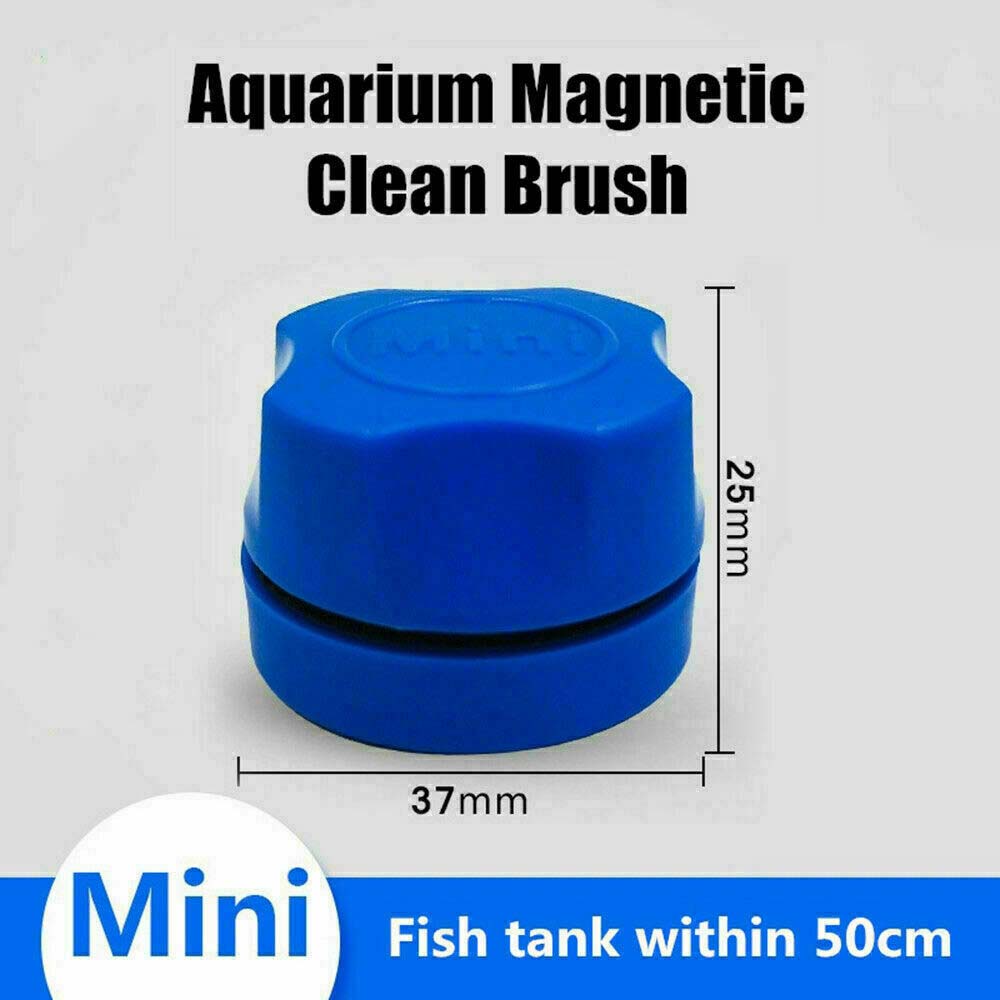 Glass Wiper Fish Tank Scrubber Cleaner Magnetic Brush Algae Scraper Cleaning Sponge Window Cleaner