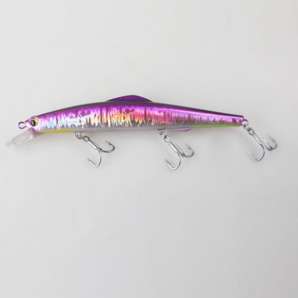 3D Bionic Fish Eyes Simulated Fish Body Streamline Bionic Bait Floating Minnow Freshwater Fishing