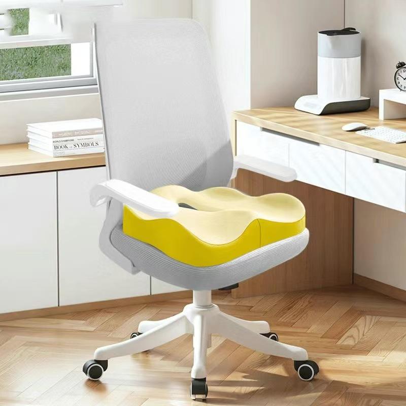 Ergonomic Memory Foam Office Cushion Anti Hemorrhoid Cushion Chair Cushion Tailbone Pillow Car Office Seat Cushion