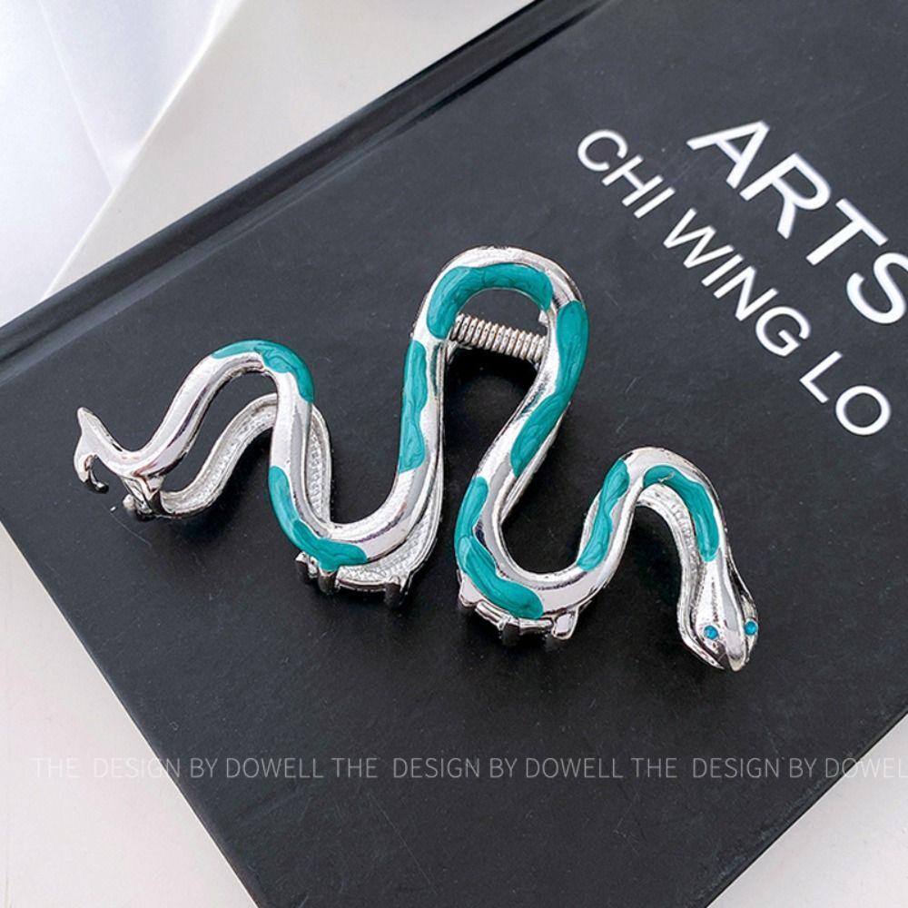 Metal Grab Head Back Hair Clip Wave Halloween Hair Accessories Women Pan Hair