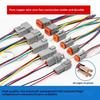 1 Pcs Dt Connector With 15Cm Wiring Harness Dt06-2S/Dt04-2P 2P 3P 4P 6P 8P 12P Waterproof Electrical Connector
