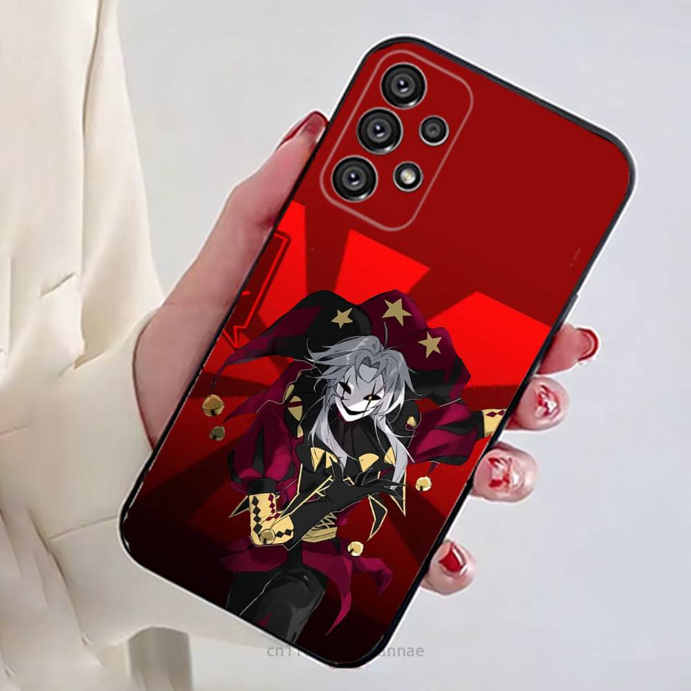 Чехол для телефона F-Freaks Circus Pierrot для Samsung Galaxy A73,23,53,33,14,24,13,72,22,52,32,54,A34 Мягкий чехол