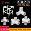 Многопроходные фитинги из ПВХ: Тройник 3D, 4-ходовой, 5-ходовой, 6-ходовой, Угольник 90° для водопроводных труб (Размеры: 20, 25, 32, 40, 50).