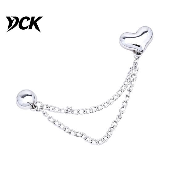 Pants Length Adjuster Magnetic Clothing Clip with Chain, Multi-Function Clothes Magnet Button Pin, Pin Hem Adjusting for T-Shirts Sleeves Scarf Clips