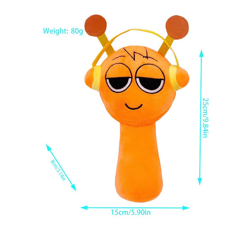 2025 Sprunki incredibox Мягкая игрушка Кукла из хлопковой плюшевой ткани для детей