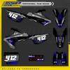 PowerZone Индивидуальные Командные Графические Фоны Наклейки Комплекты Для YAMAHA YZ65 2018-2023 65cc Номер Имя Индивидуальные