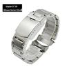 Адаптивный стальной ремешок для часов со специальным изогнутым концом - 22 мм