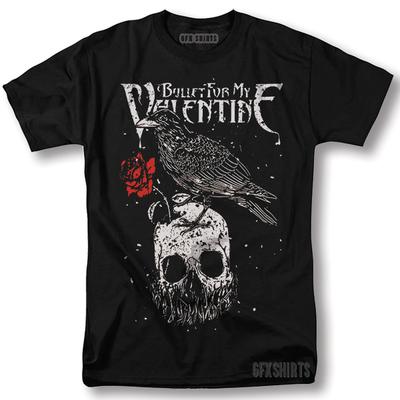Футболка Bullet For My Valentine Рок-мерч Концертный тур Винтажная графическая футболка