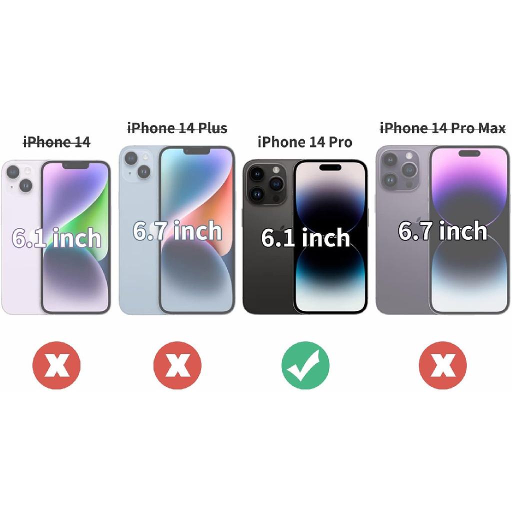 Tnarru Checkered Pattern Compatible with iPhone 14 Pro Case Hard PC Back and Soft TPU Sides Non-Slip Scratchproof Shockproof Protective Cute Phone