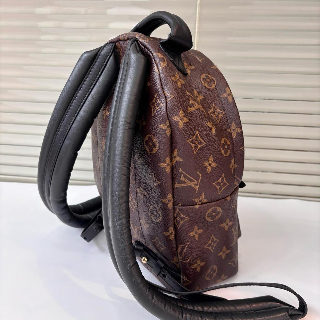 [Pre-Owned] Palm Springs Monogram Canvas Zipper Backpack - Good #1XB6MVN