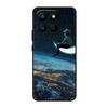 Чехол для Honor X7D HonorX7D Тонкий Мягкий ТПУ Черный Матовый Модный Милый Чехол для Телефона Для Honor 400 Smart 5G Чехол Защитные Оболочки