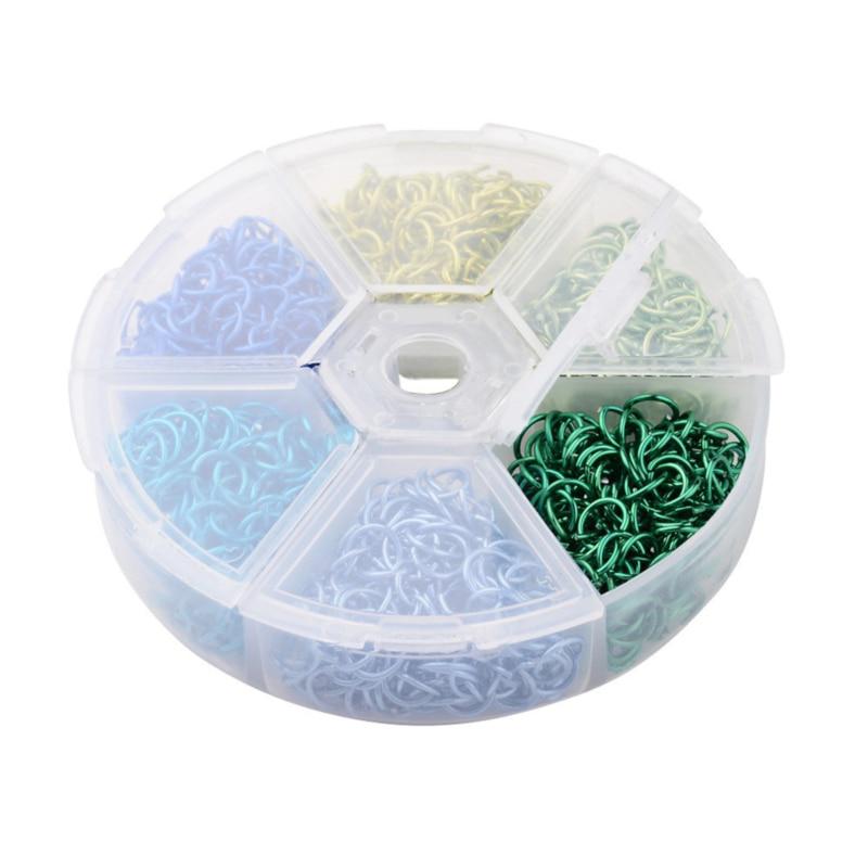 Supplies Jewelry Findings Jewelry Jump Rings Components Chain Earring DIY Pendant Aluminum