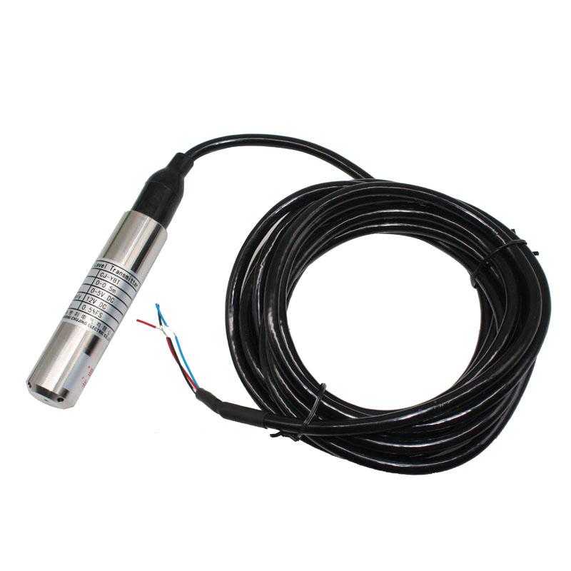Submersible type liquid level sensor 4-20mA 0-5V 0-10V RS485 output 1m 2m 3m 4m 5m 6m 7m 8m 9m 10m 15m water level transmitter