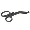 EMT First Aid Trauma Shears Stainless Steel Emergency Military Rescue Scissors (Black)