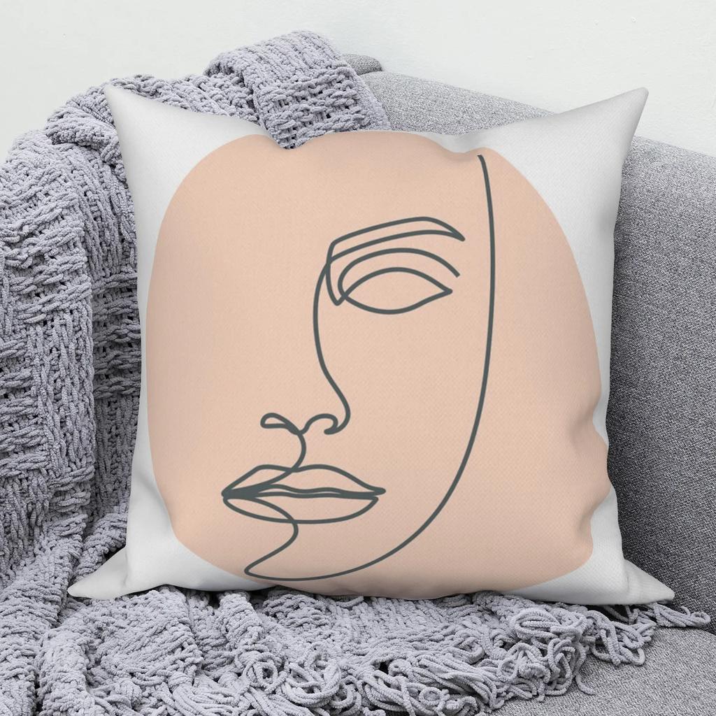 Линия Абстрактная Наволочка Чехол для Подушки Дивана Современный Простой Скандинавский Декоративный Домашний Накидной