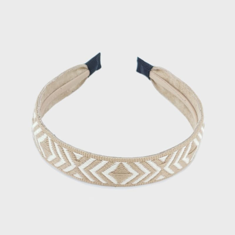 LALA Этническая повязка на голову M-D Бежевая