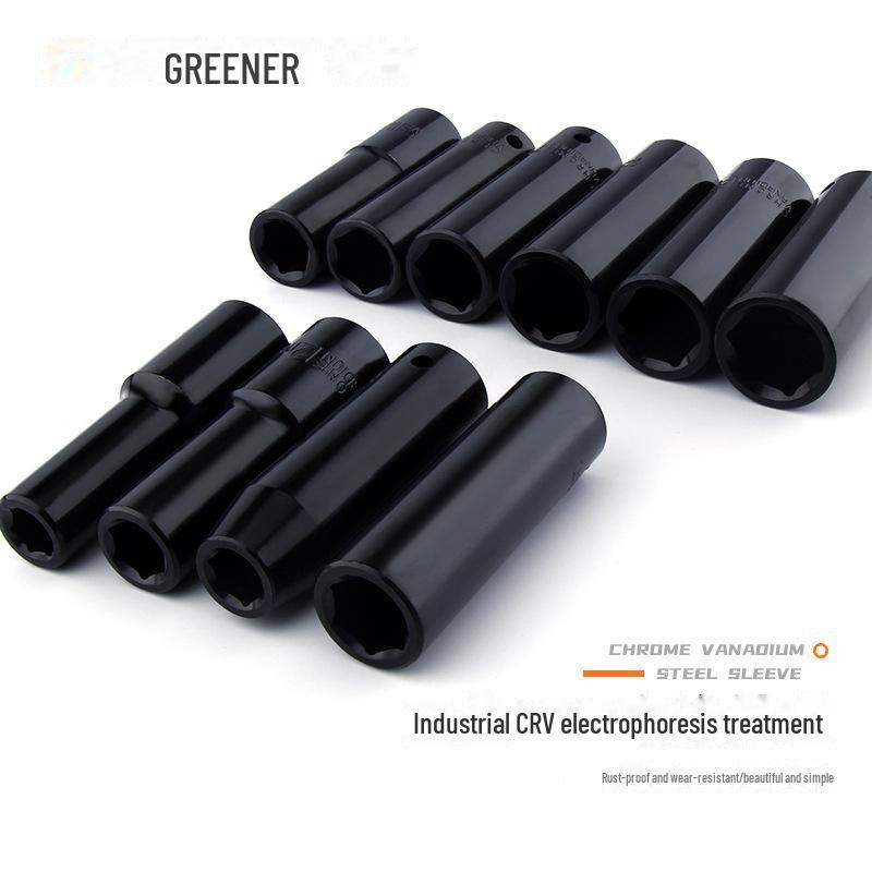 Green Forest 1/2 Electric Wrench Extended 12.5mm Hex Socket for Woodworking