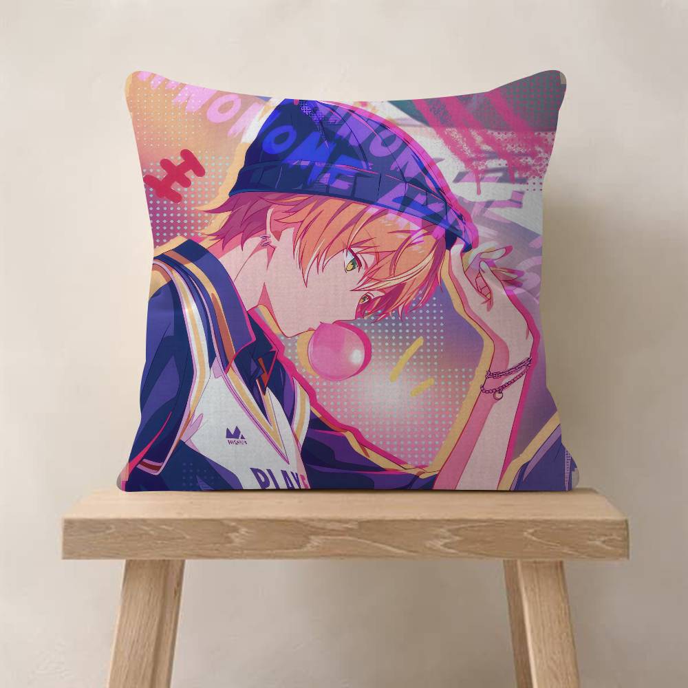 Anime singer Akito Shinonome Cushion Cover Inches Farmhouse Decor Home Throw Pillow Covers for Couch Decorations