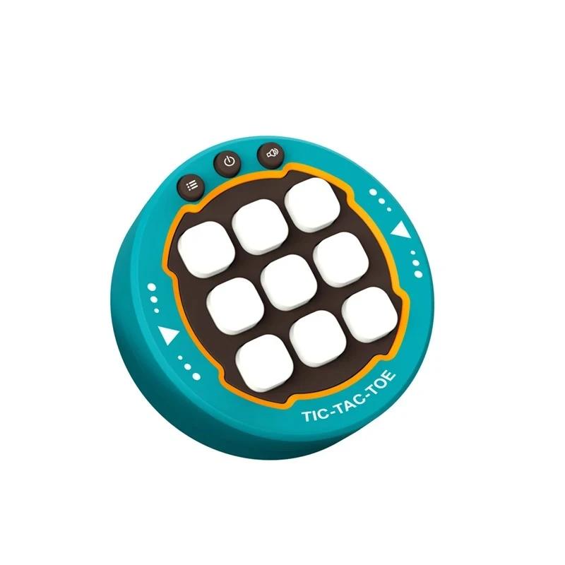 Electronic Chessboard Tic Tac Toe Multifunctional Children's Education Strategy Toy Parent-Child Fun Interactive Brain Game