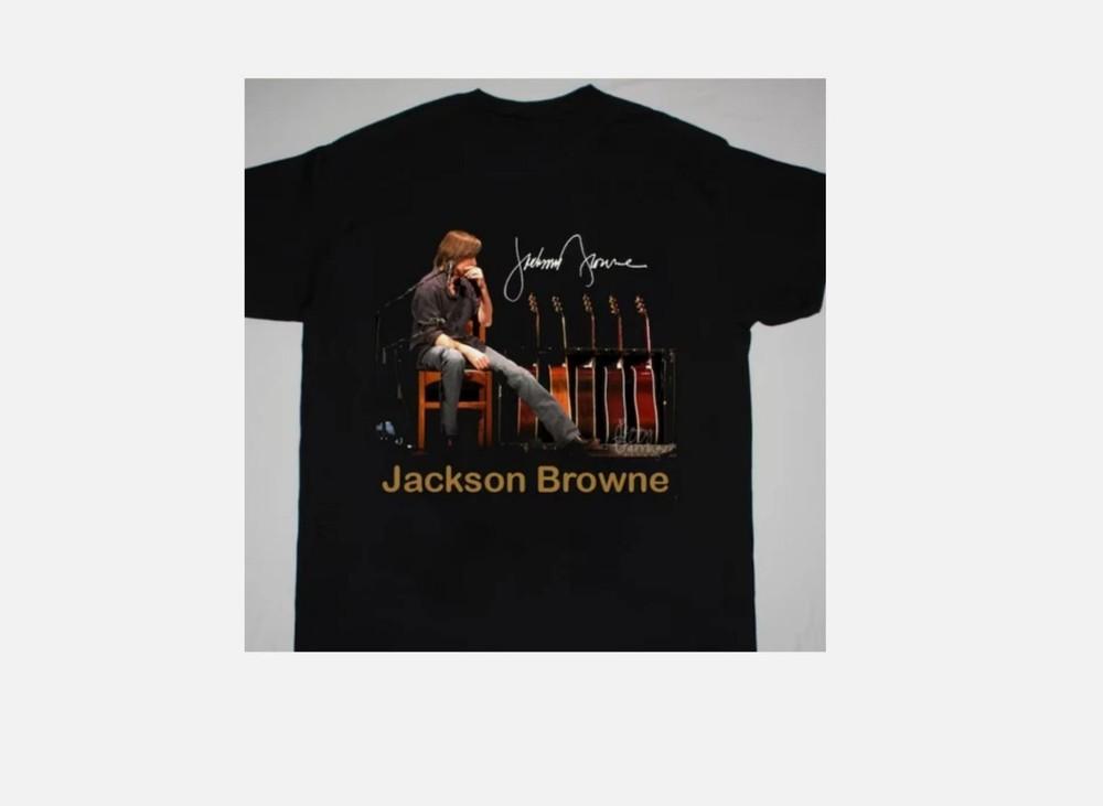 Jackson Browne Music Tour Shirt Jackson Browne World Tour Tee