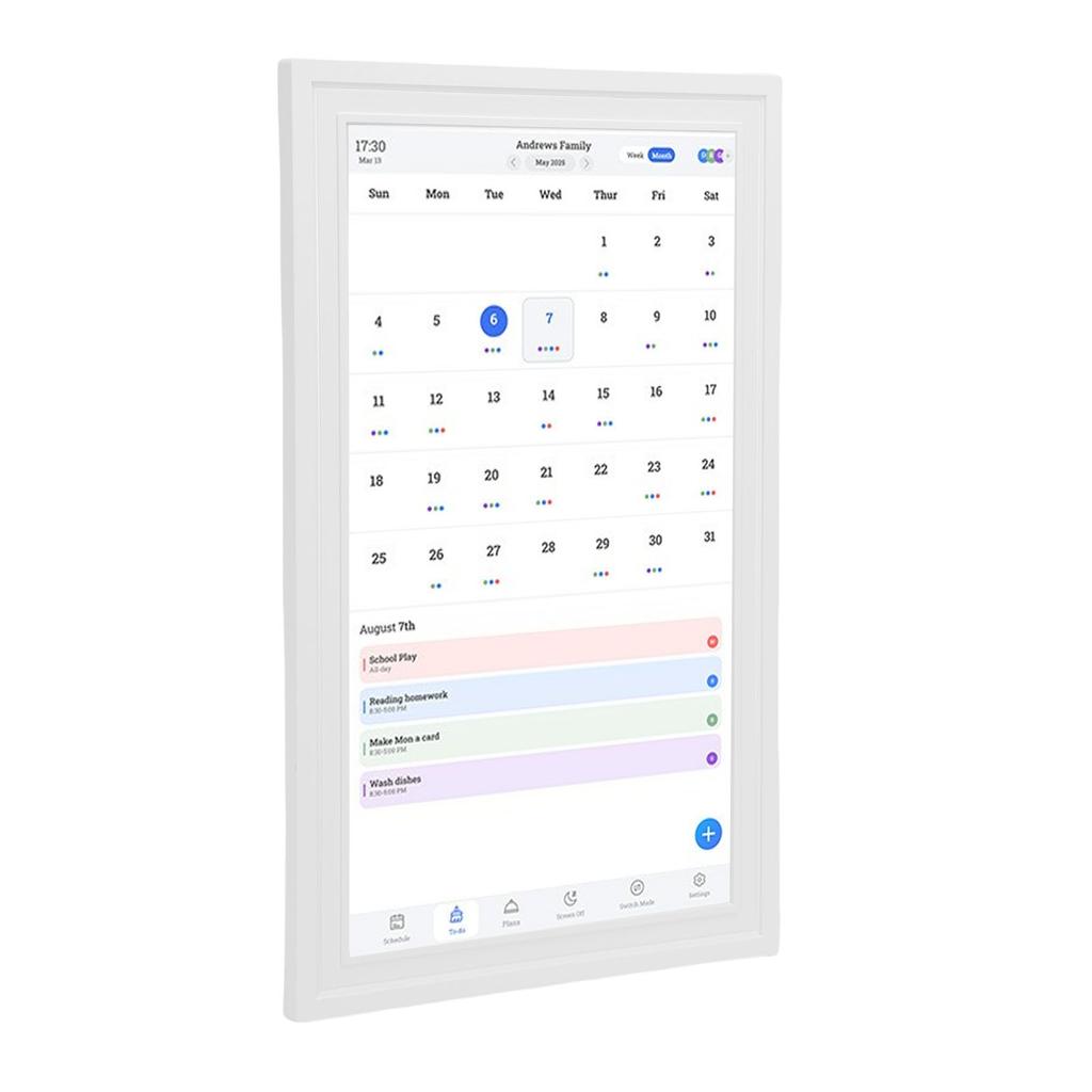 15.6 Inch Smart Digital Calendar 1920 80 HD Interactive Touchscreen Family Planner Calendar with APP   Photo F E Art Gallery