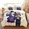 Опасности в моем сердце Комплект постельного белья Односпальная кровать Твин Full Queen King Size Комплект постельного белья для взрослых и детей Спальня Пододеяльник Наборы Аниме-кровать