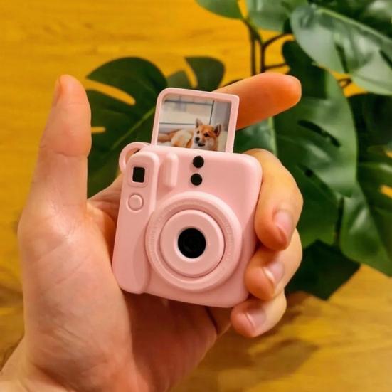 Мини-камера Форма Фотодержатель Шарм 3D Печать Мини Рамка для Фото Ключница для Рюкзаков Сумок Кошельков