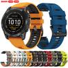 Силиконовый ремешок 22 мм 26 мм для Instinct 3 2 2X Браслет QuickFit Для Garmin Fenix 8 E 7 7X Pro 5 5X Plus 6 6X Pro Epix Gen 2