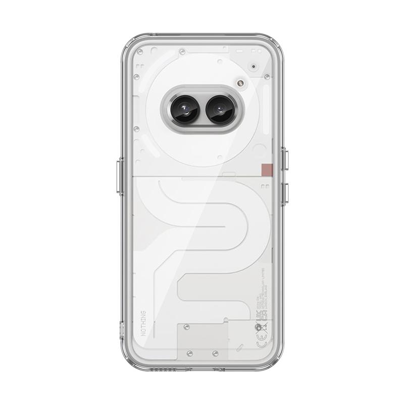 Для Nothing Phone 2a Чехол Nothing Phone 2a Чехол Coque Funda Жесткий полупрозрачный мягкий каркас Ударопрочный прозрачный чехол Nothing Phone 2a