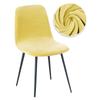 Velvet And Jacquard Short Back Chair Cover Bar Seat Covers Dining Covers Chair Stretch Dust Cover For Home Hotel Bar Wedding