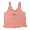 Solid Color Letter Logo Running Sports Tank Top Women Tops Light-Pink DM7752-824