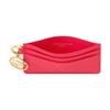 Louis Vuitton Charms Lv Logo Leather Card Holder Women Accessories Strawberry-Pink M28129