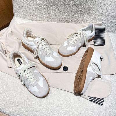 V2 пара ретро кожаные белые повседневные женские низкие спортивные туфли большого размера