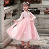 Qiz Hanfu qadimiy kostyum bolalar Xitoy uslubi kichkina qiz kiyimi Tang liboslari malika yubka milliy kostyum bolalar