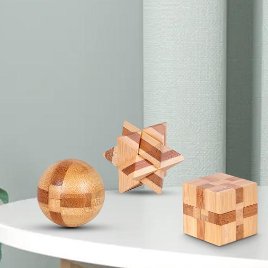 Роскошный деревянный замок Kongming головоломка-головоломка для детей и взрослых, обучающая игра-игрушка