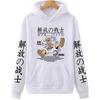 Мужская одежда Аниме One Piece Худи Луффи Худи Бога Солнца 2026 Стиль Манги Печатные Топы Осень Худи в Стиле Харадзюку