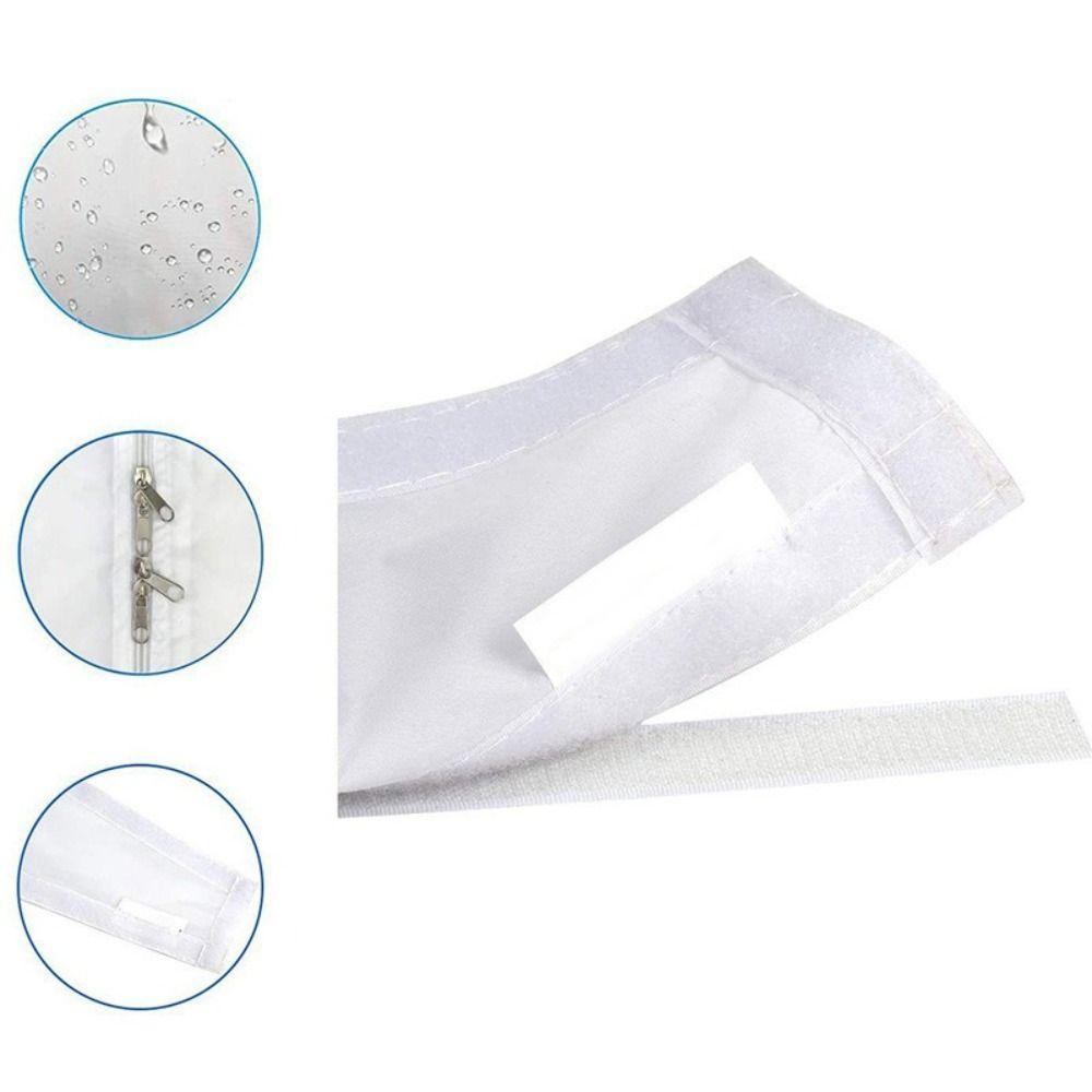 Long Lasting Use Portable Air Conditioner Silver Finished Polyester Window Seal Cooling Season