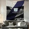 Preston North End Fc Wall Tapestry Aesthetic Wall Hanging Printed Fabric Blanket Decorative Tapestries for Bedroom Living Room Home Decor