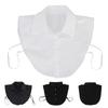 Women's Cotton Solid Color Shirt Fake Collar Decorative Collar