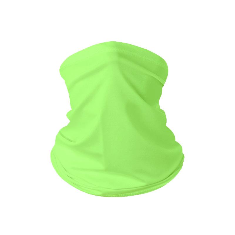 Summer Ice Silk Sunscreen Neck Gaiter: Breathable, Quick-Drying, Multifunctional Headscarf and Cycling Face Mask for Sun Protection