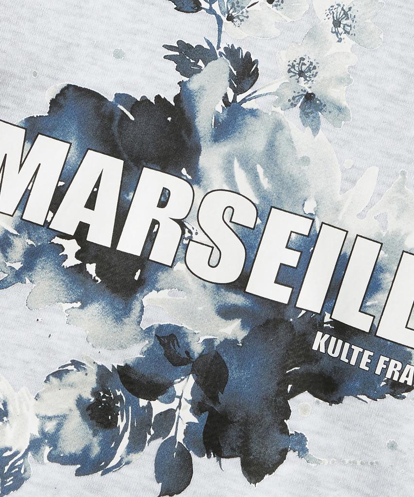 KULTE Flower Art Crewneck L.Melange