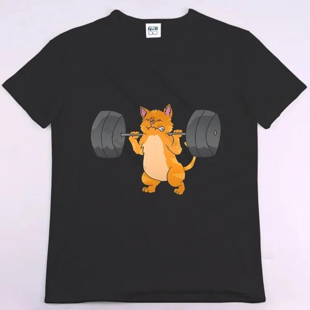 Футболка с круглым вырезом BUNS OF STEEL Rabbit Fitness Funny Gym Rat для бодибилдинга, мужская повседневная футболка с коротким рукавом большого размера