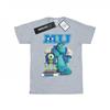 Womens/Ladies Monsters University Poster Cotton Boyfriend T-Shirt