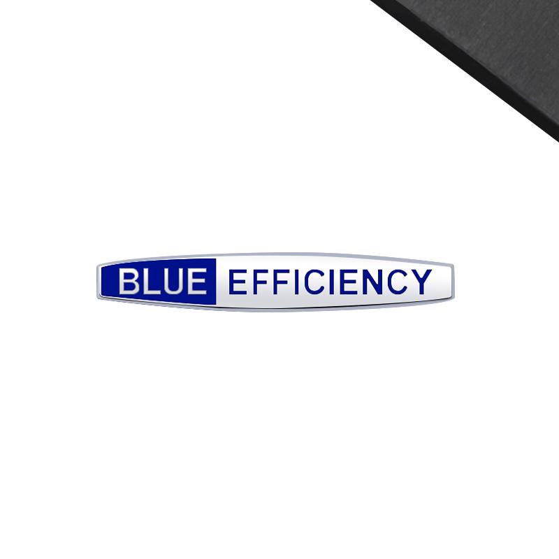 Blue Efficiency Emblem Car Styling 3D Sticker Metal LOGO Badge For w202 C200 w213 w204 Mercedes Benz Lorinser Body Decoration