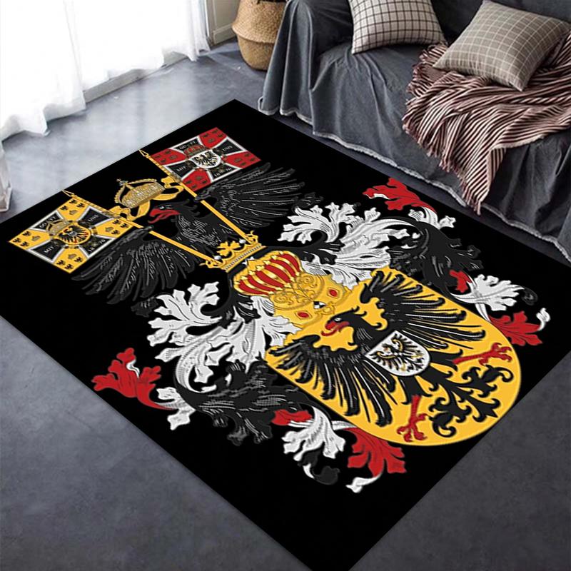 German Empire Carpet Rug for Living Room Bedroom Home Sofa Decoration,Kids play Non-slip Floor Mat