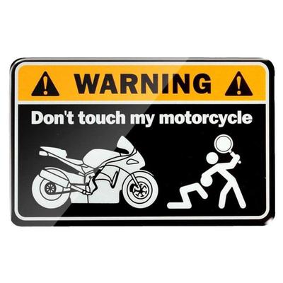 Предупреждение: Не трогать мой мотоцикл - Универсальные декоративные наклейки для Yamaha, KTM, Ducati