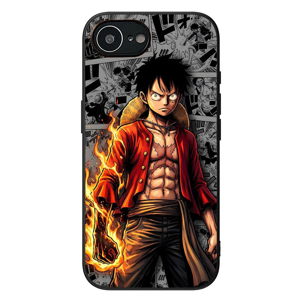 Portgas Ace One Piece Luffy Phone Cover for Motorola Moto E13 E20 E32 E22 E14 E15 G32 G60 G72 G7 G8 G82 G9 Plus Power Case