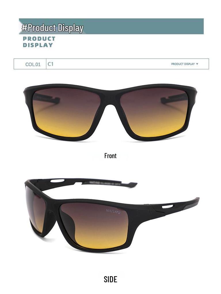MATLRXS Men's Polarized UV Protection Sports Sunglasses P9510