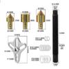 46 шт., код для снятия рулевого колеса, инструмент для ремонта автомобиля, съемник ремня, съемник, шкив автомобиля, инструмент для ремонта автомобиля, инструмент для технического обслуживания автомобиля
