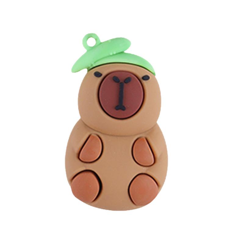 Новый брелок-капибара, милый дельфин, подвеска для рюкзака, автомобиля, детская кукла, маленький подарок